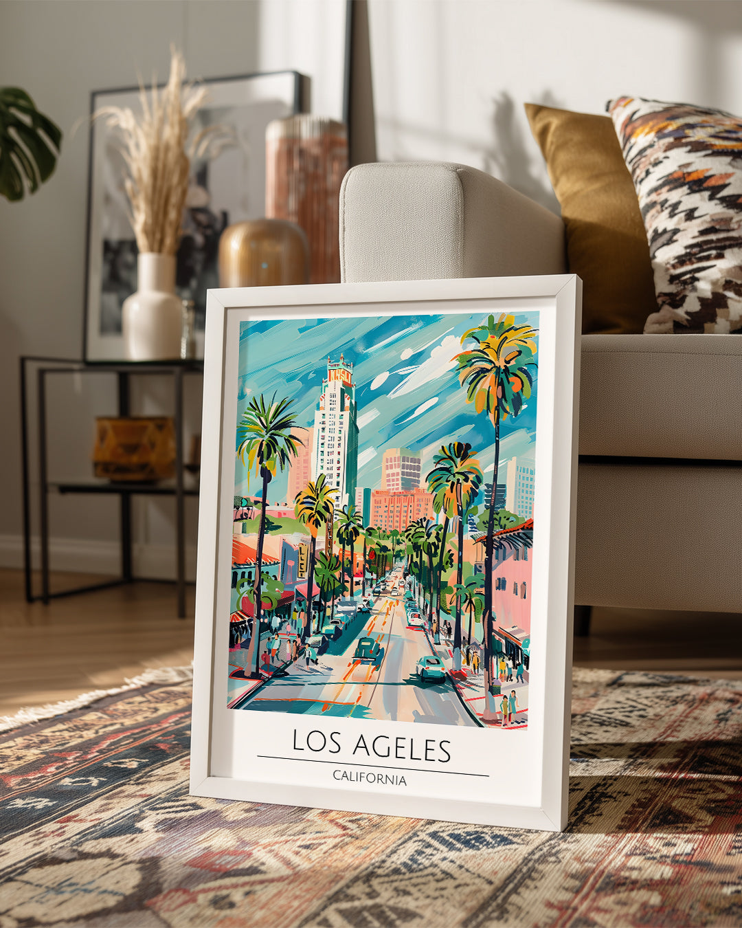 Los Angeles ABD Poster Tablosu