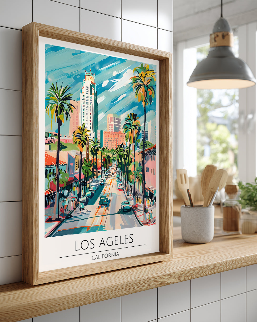 Los Angeles ABD Poster Tablosu