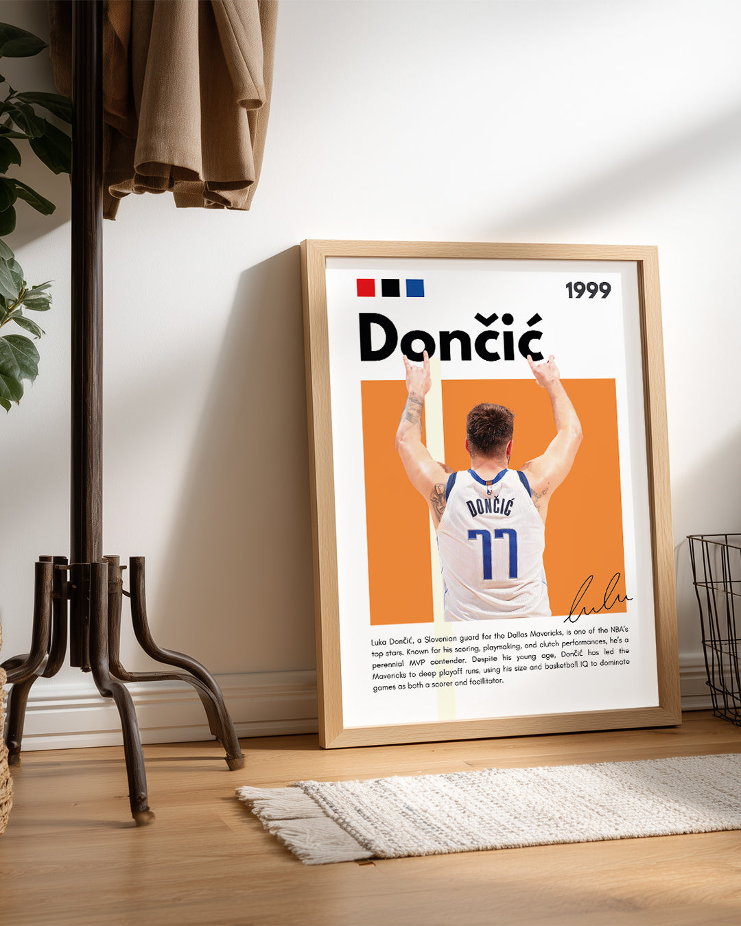 Luka Doncic 1999 Poster Tablosu