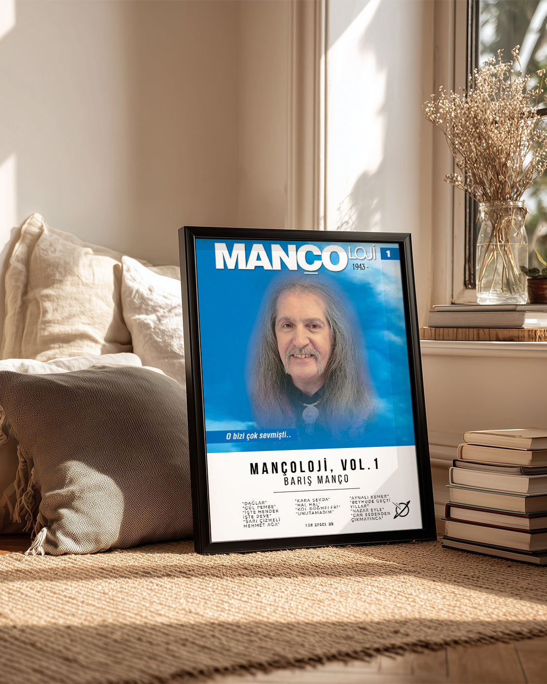 MancoLoji Vol 1 - Barış Manço Poster Tablosu
