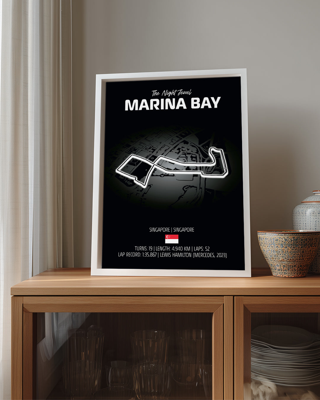 Marina Bay Poster Tablosu
