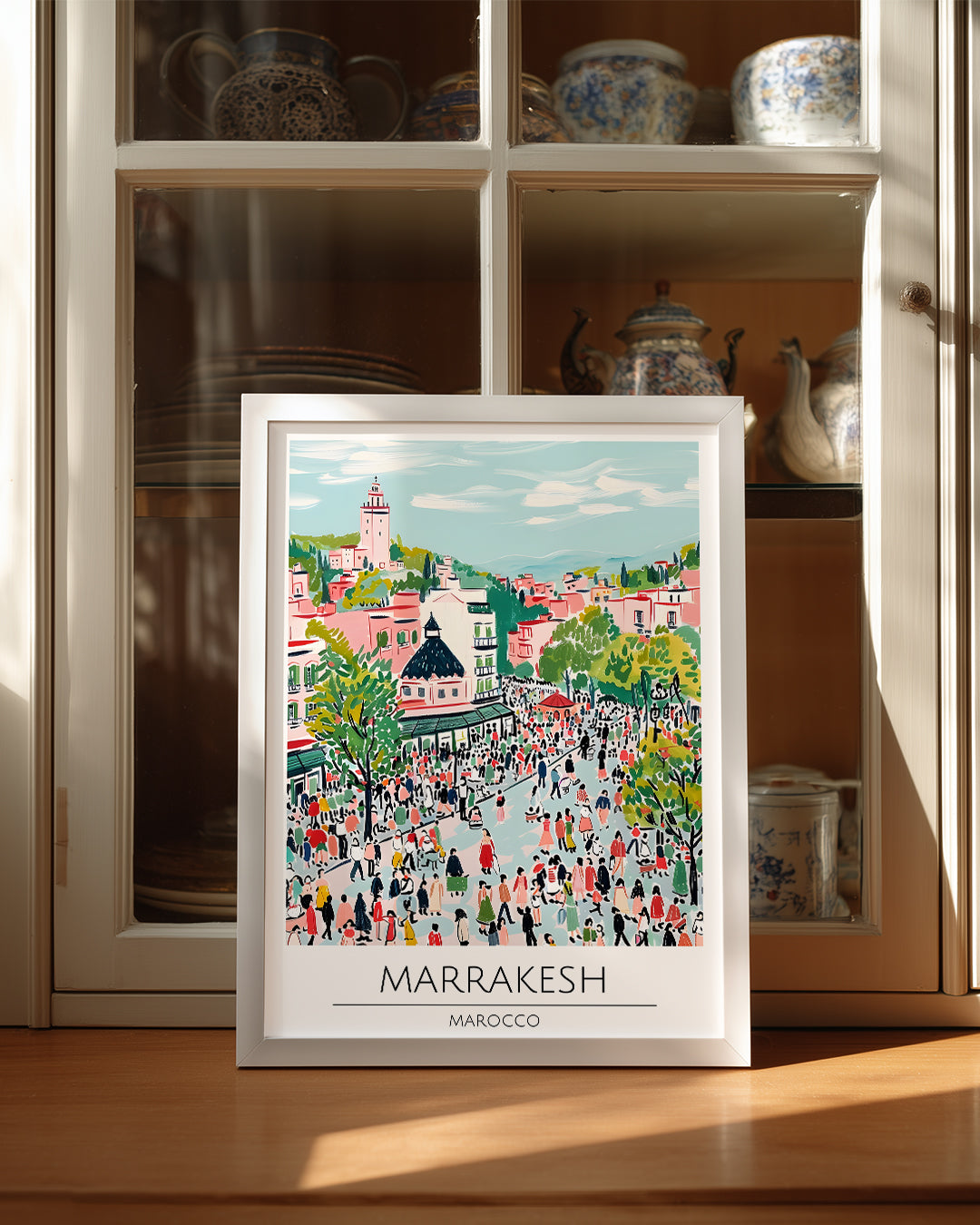 Marrakeş Fas Poster Tablosu