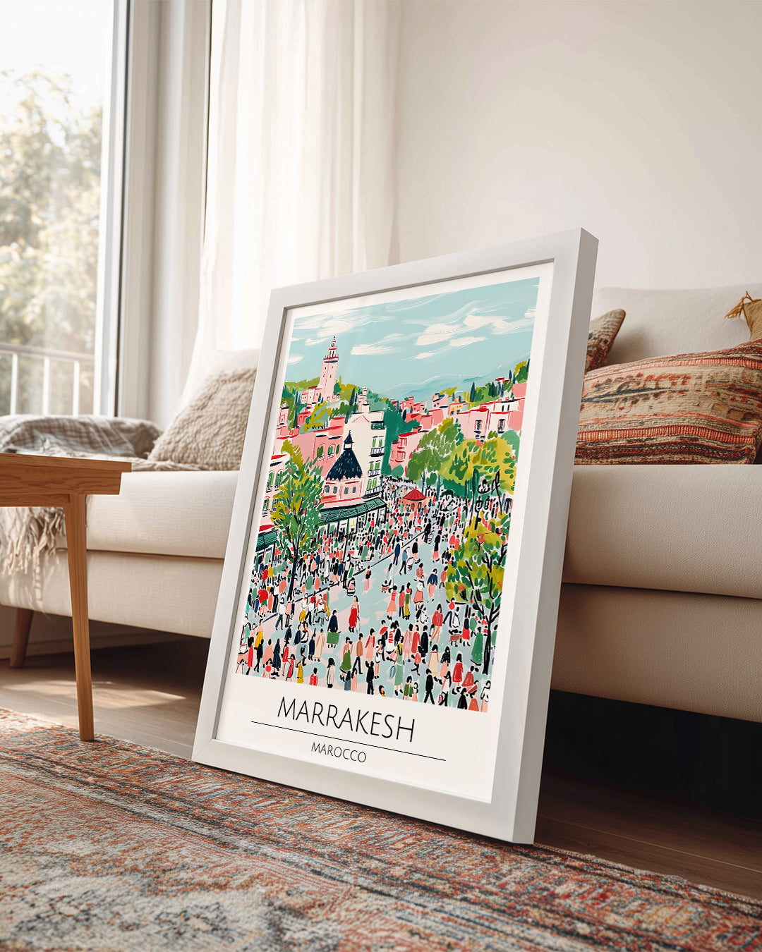 Marrakeş Fas Poster Tablosu