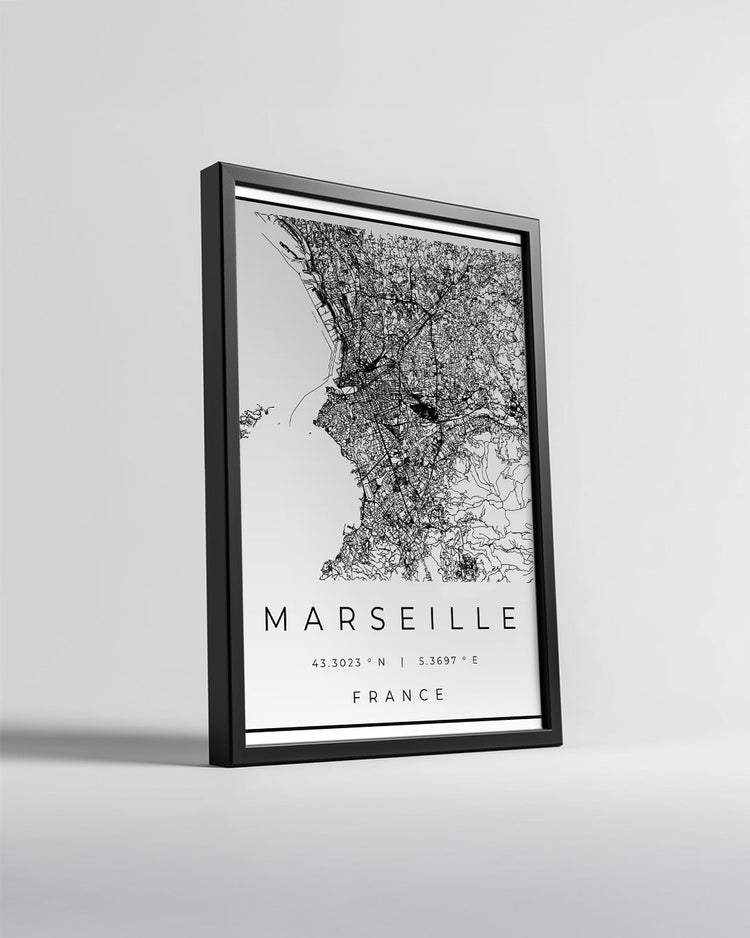 Marseille 45 Ratio Poster Tablosu