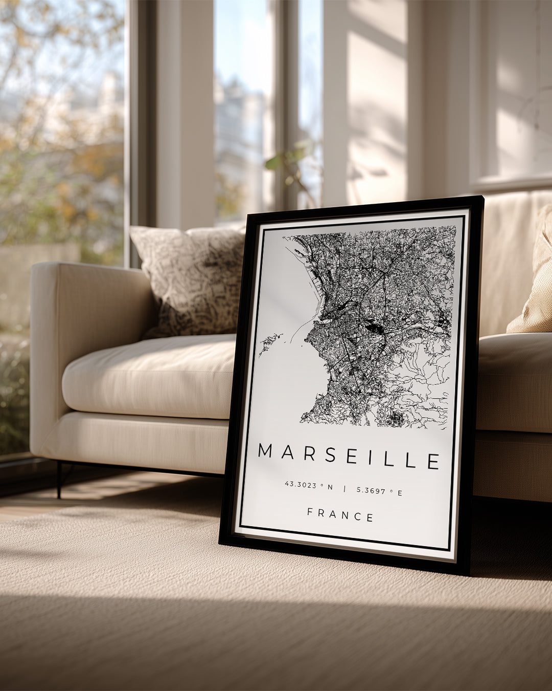 Marseille 57 Ratio Poster Tablosu