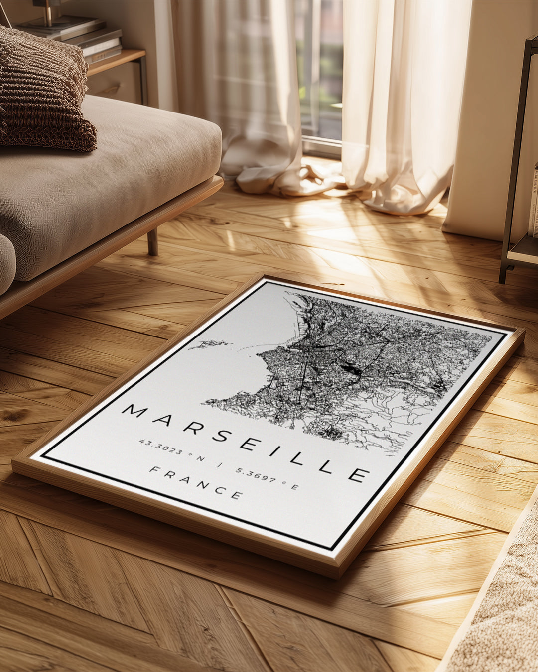 Marseille 57 Ratio Poster Tablosu