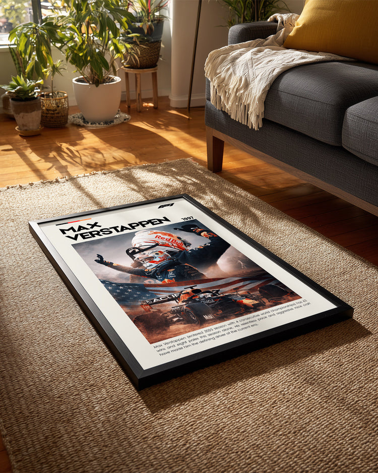 Max Verstappen 1997 Poster Tablosu