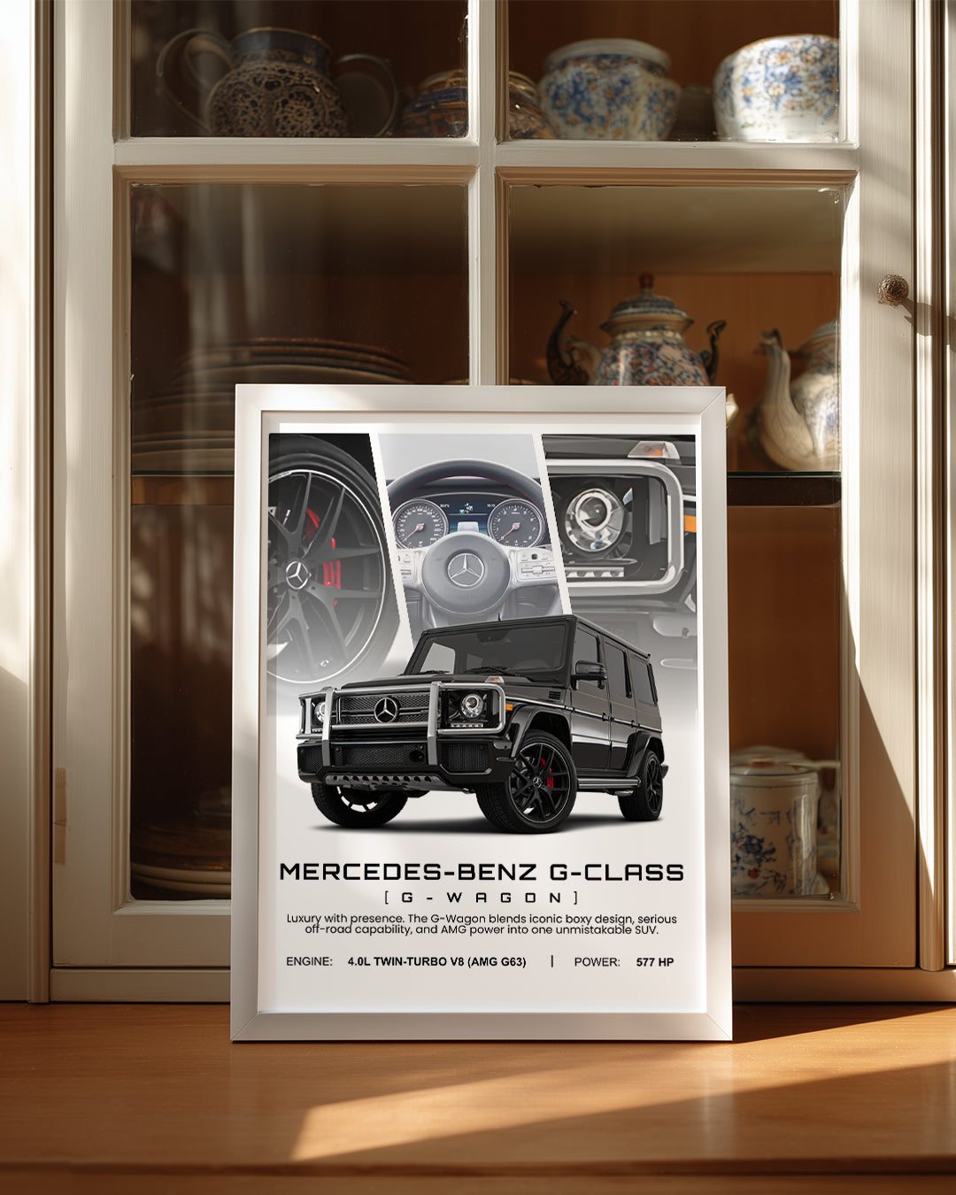 MercedesBenz GClass Poster Tablosu