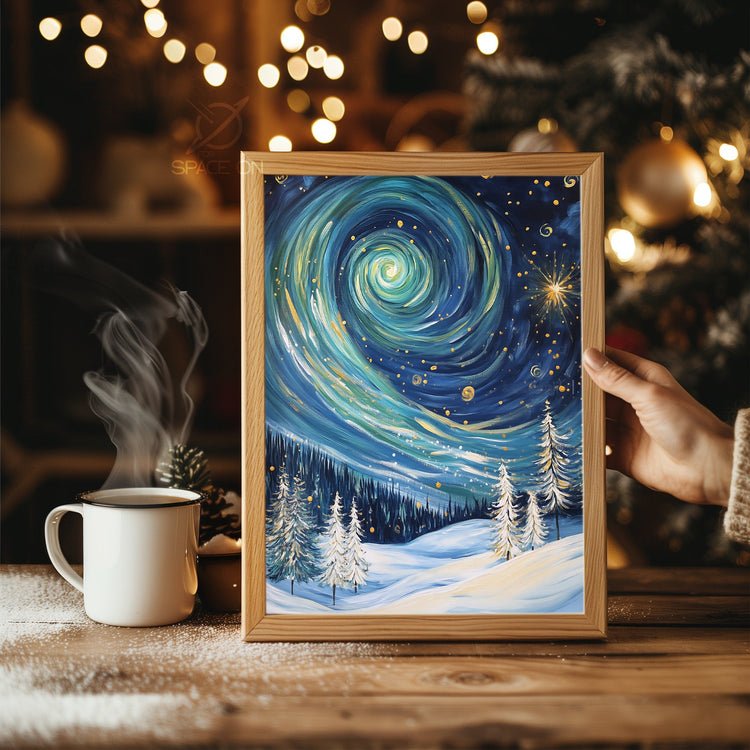 Mercury Glass Vintage Poster Tablosu