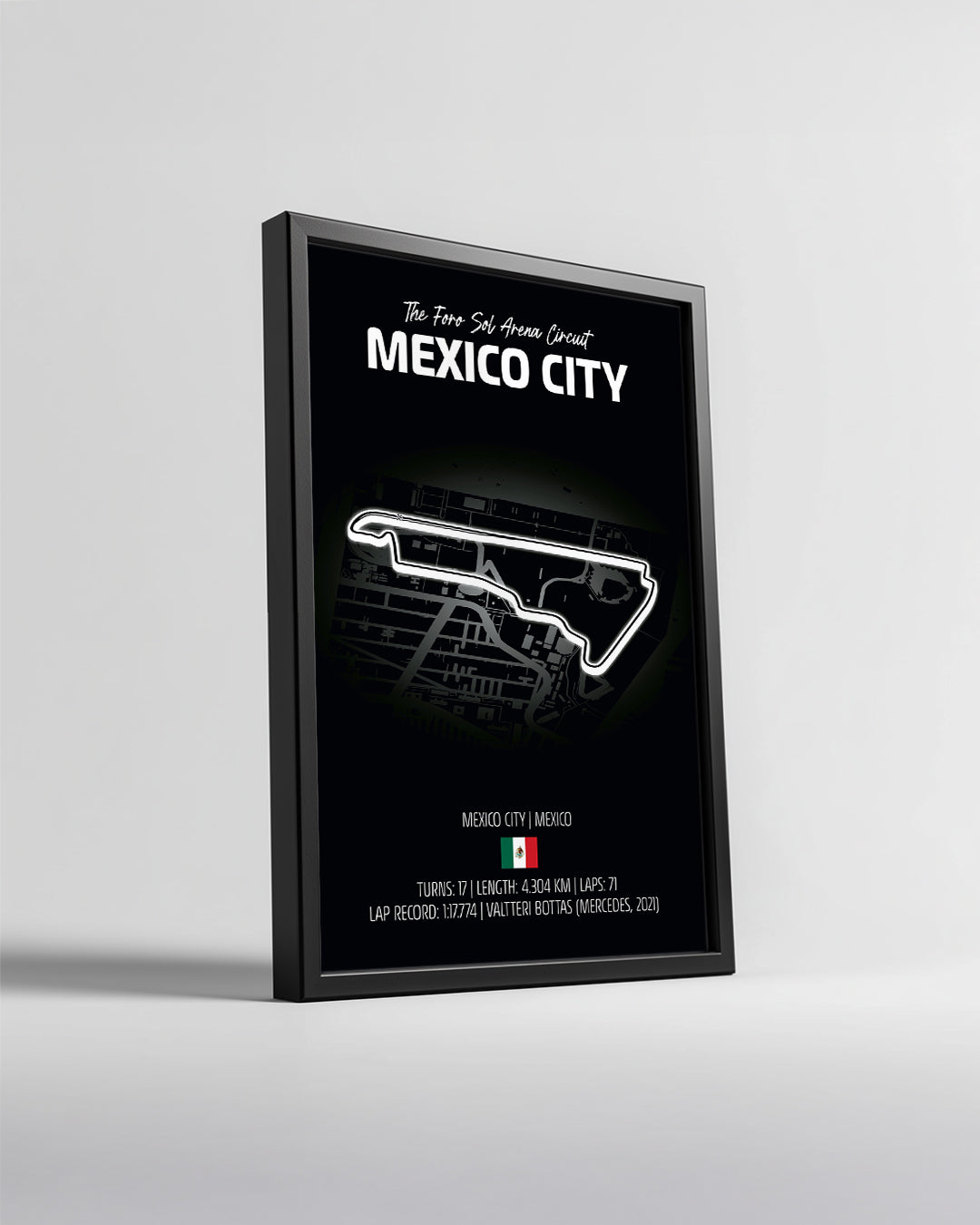 Mexico City Poster Tablosu