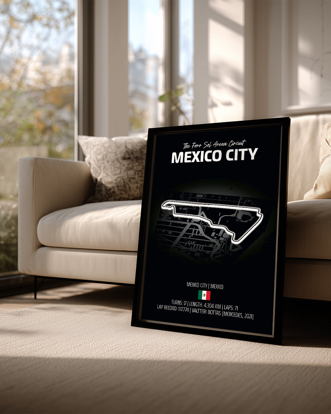Mexico City Poster Tablosu