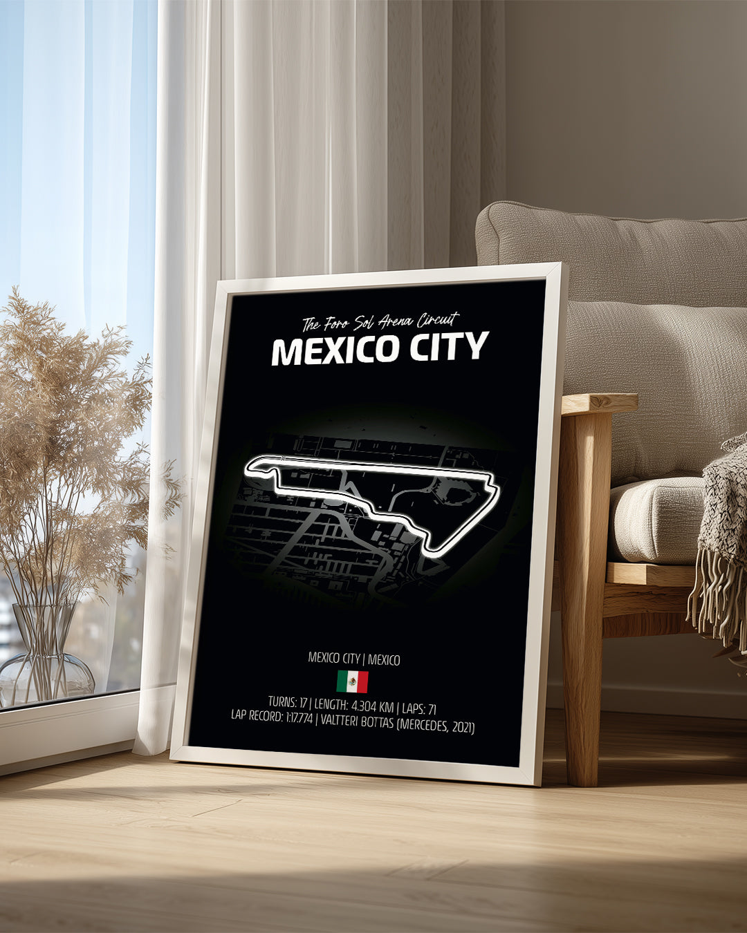 Mexico City Poster Tablosu