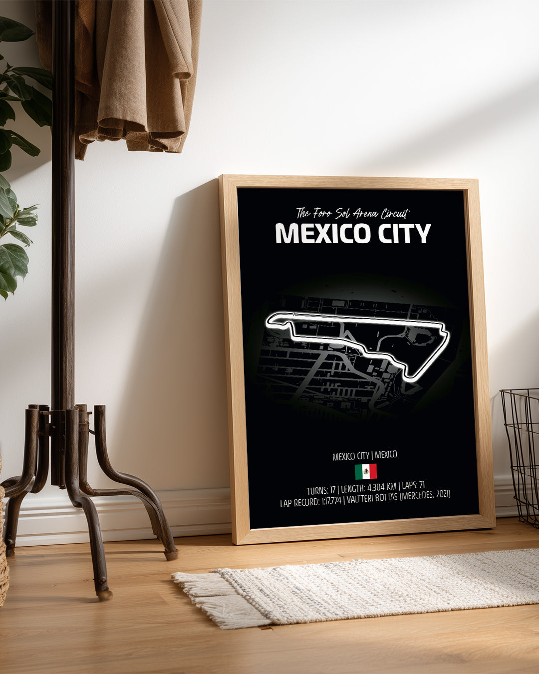 Mexico City Poster Tablosu