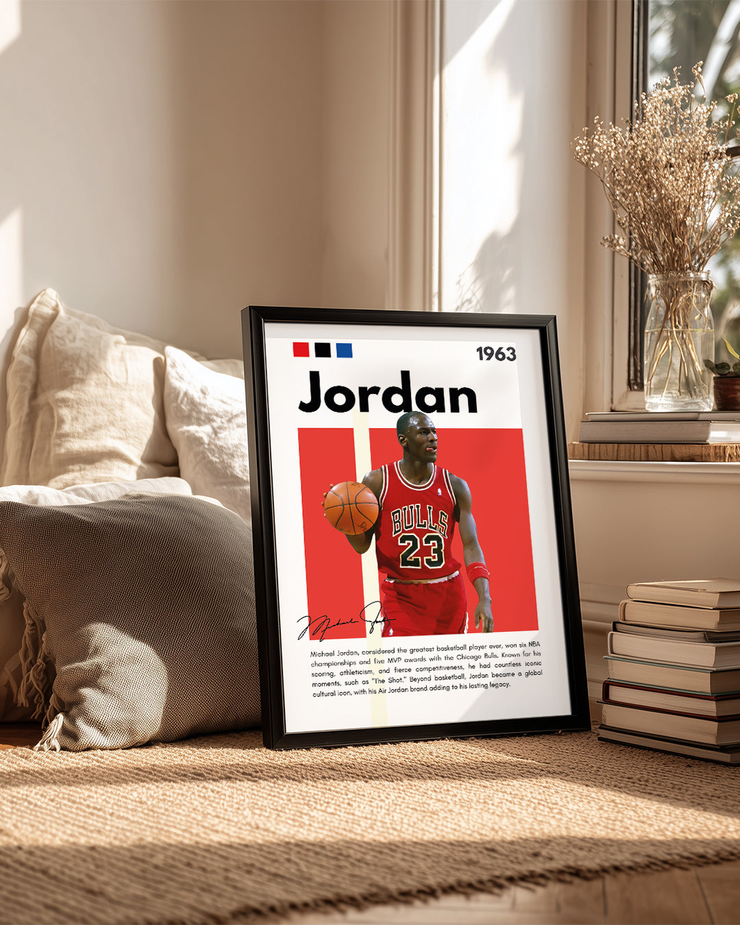 Michael Jordan 1963 Poster Tablosu