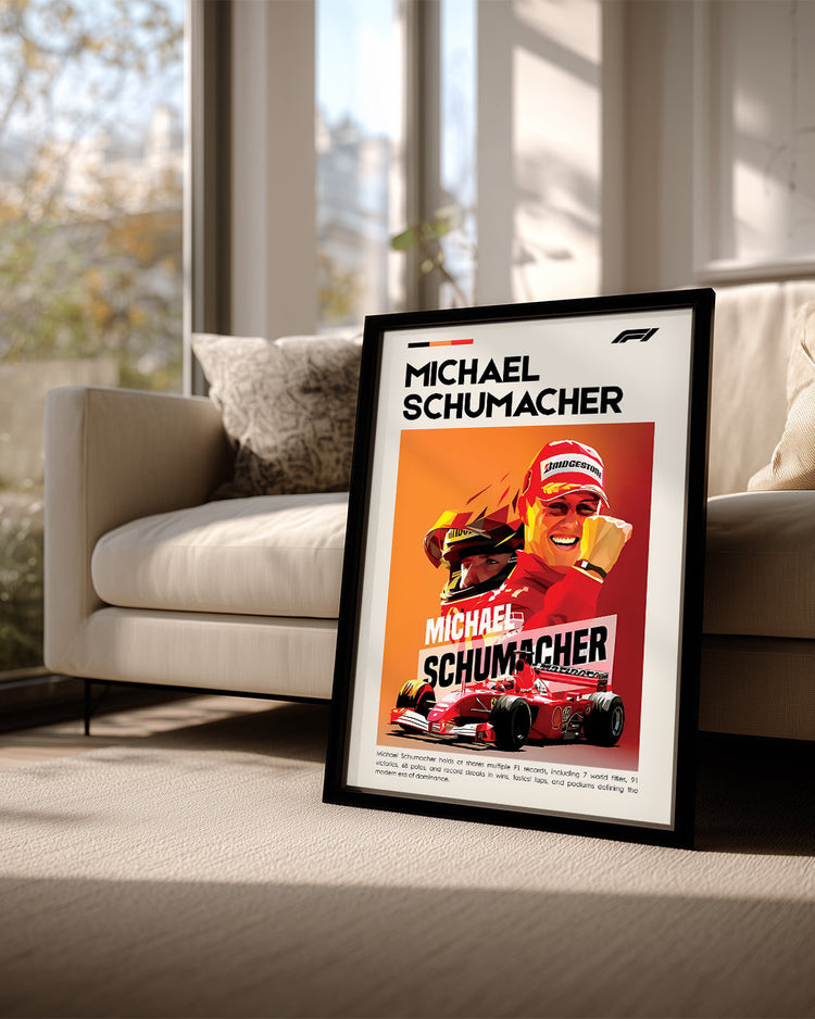 Michael Schumacher Poster Tablosu
