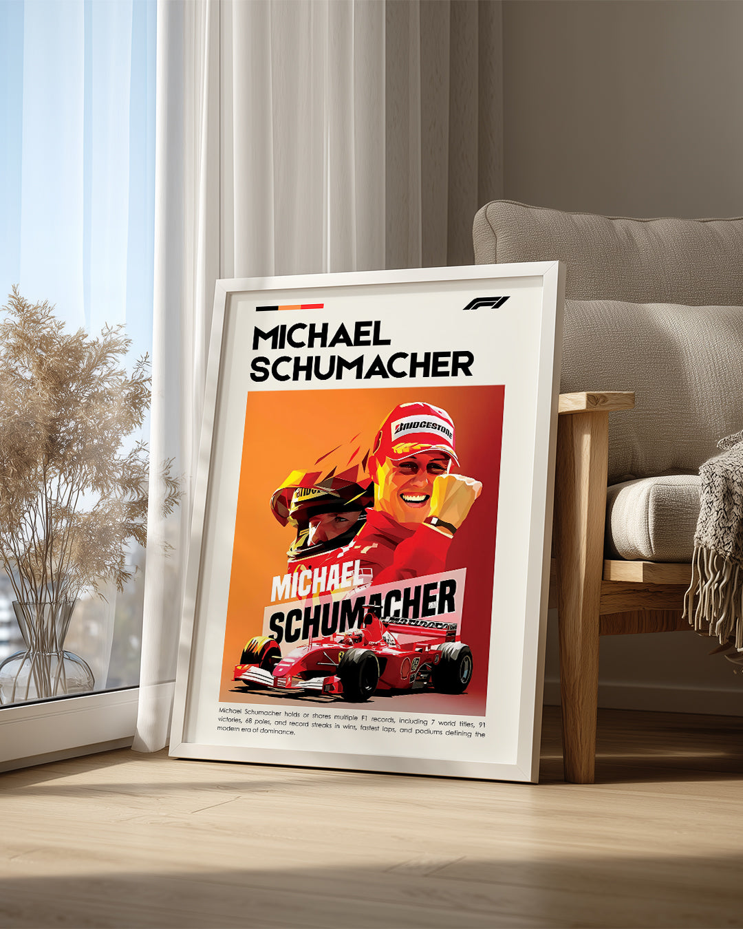 Michael Schumacher Poster Tablosu