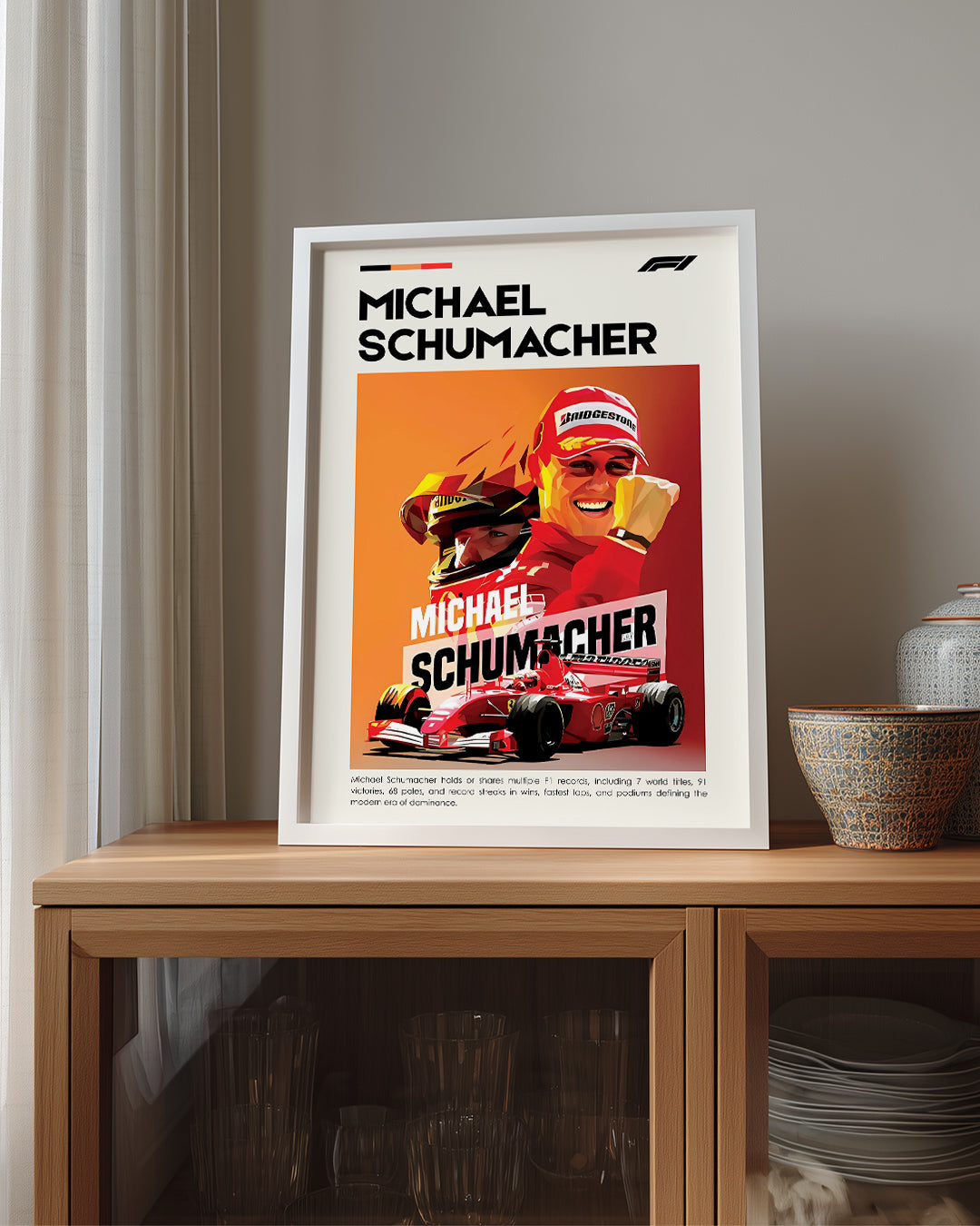 Michael Schumacher Poster Tablosu