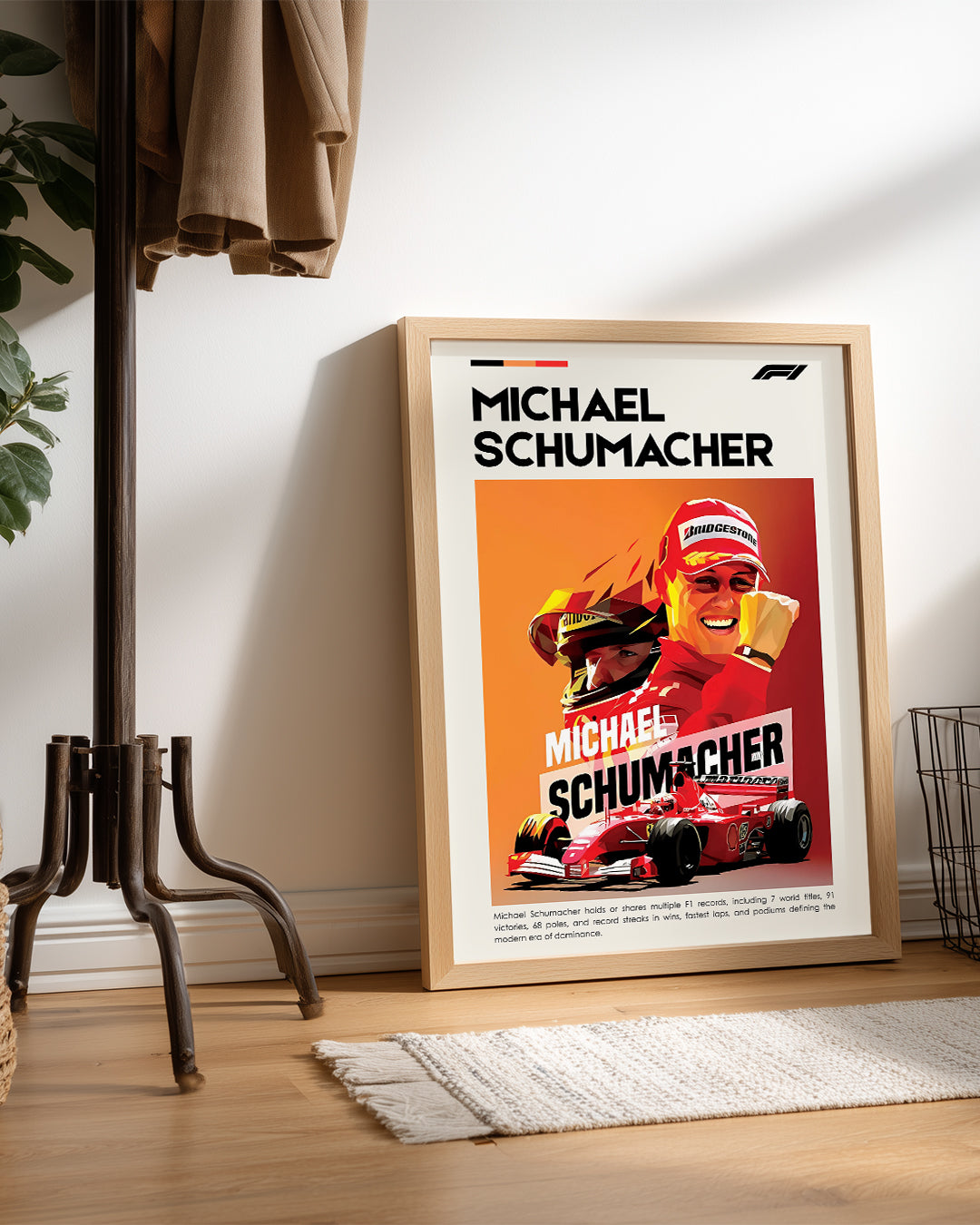 Michael Schumacher Poster Tablosu