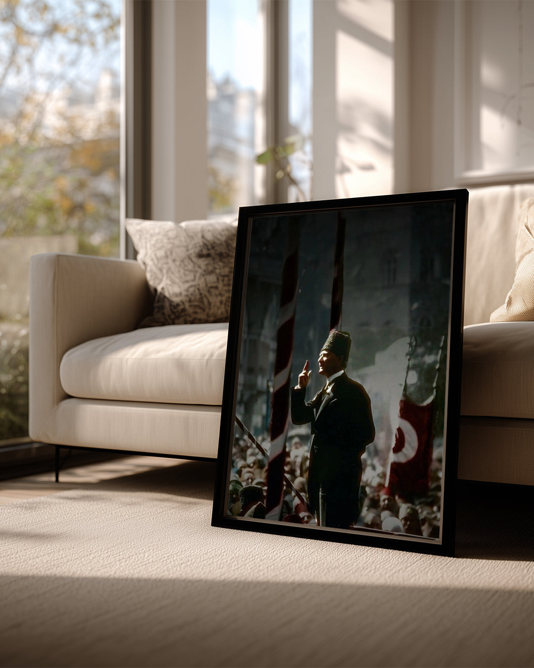 Millete Sesleniş: Konuşan Atatürk Poster Tablosu