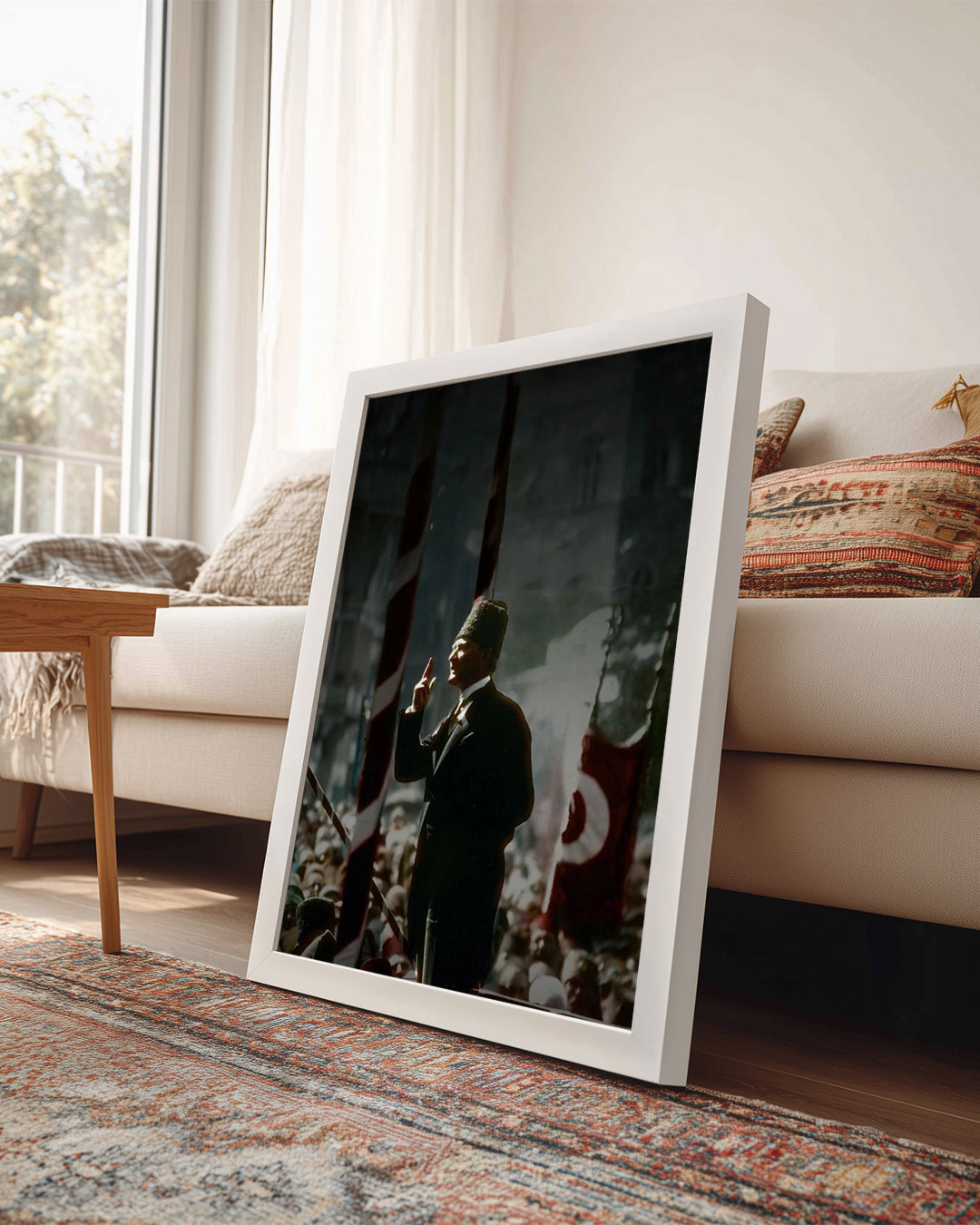 Millete Sesleniş: Konuşan Atatürk Poster Tablosu