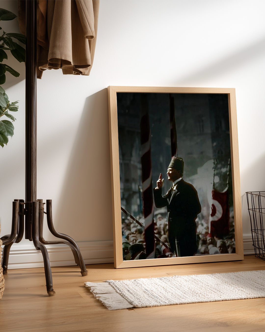 Millete Sesleniş: Konuşan Atatürk Poster Tablosu