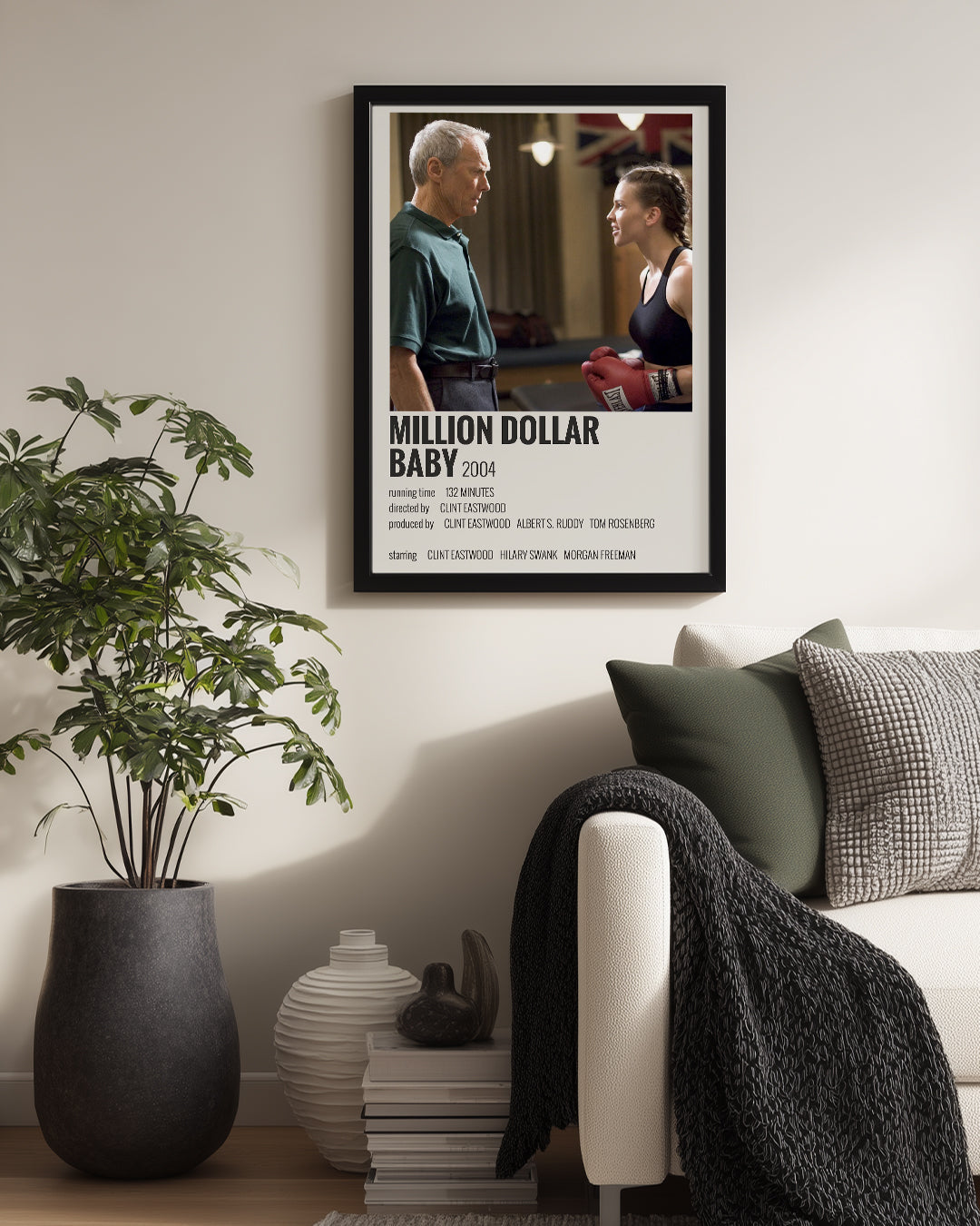 Million Dollar Baby Poster Tablosu