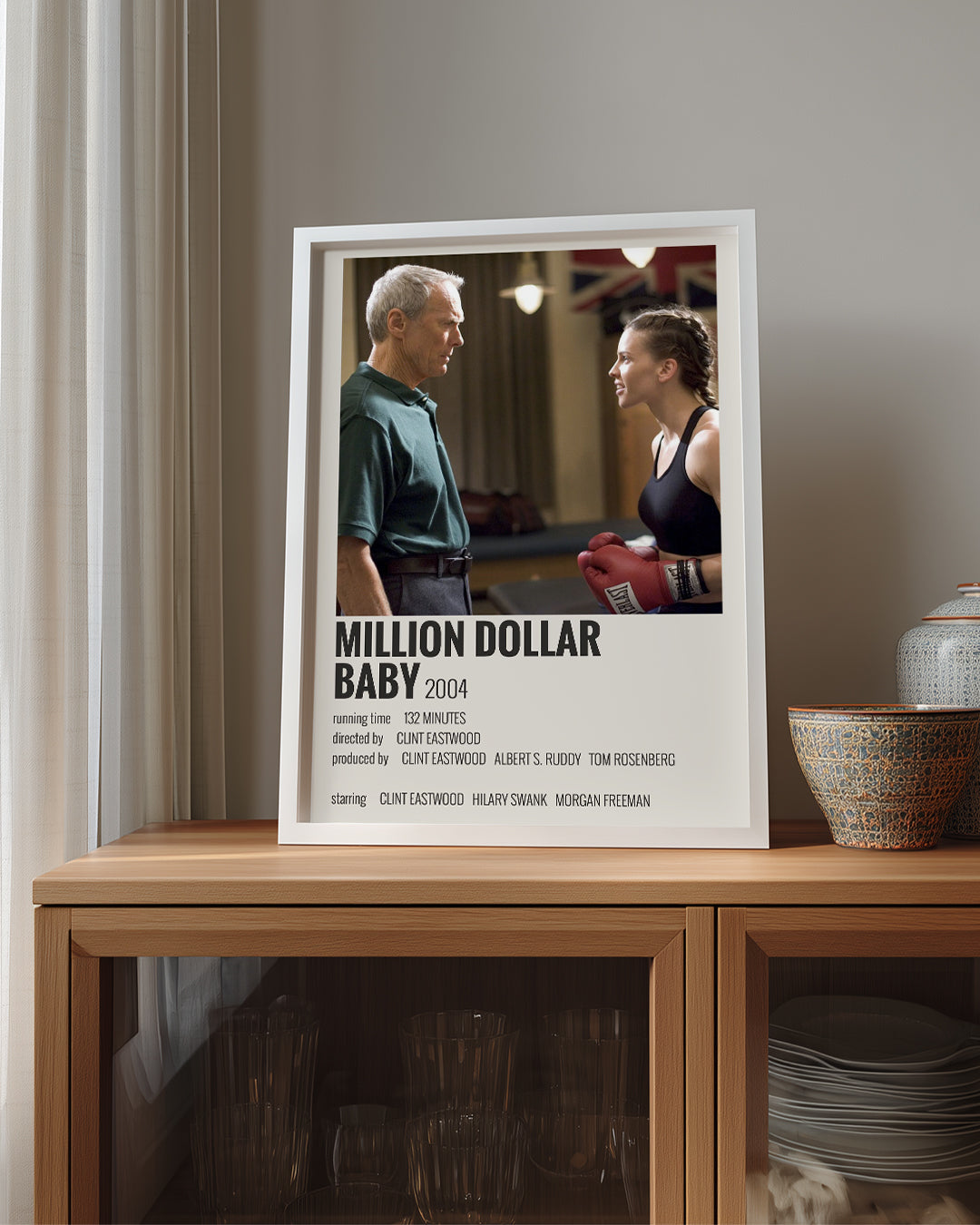 Million Dollar Baby Poster Tablosu