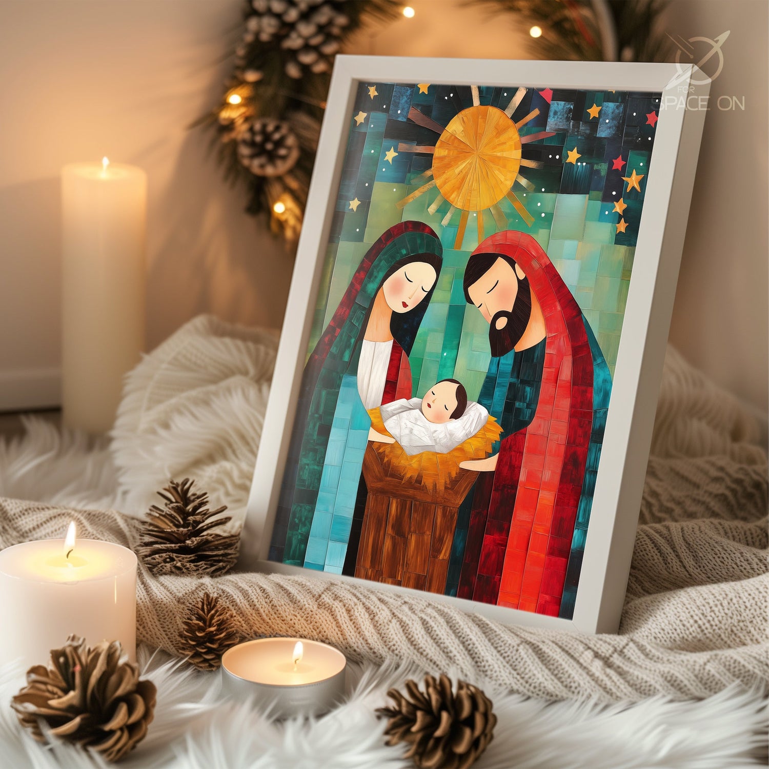 Modern Minimalist Tree Poster Tablosu