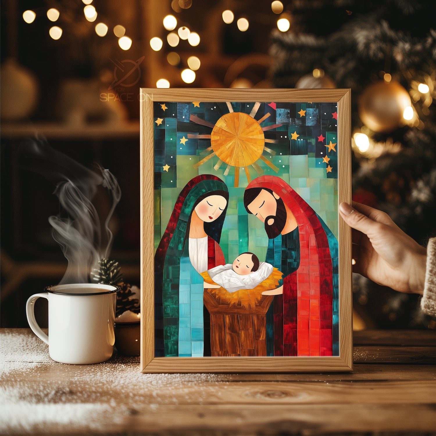 Modern Minimalist Tree Poster Tablosu