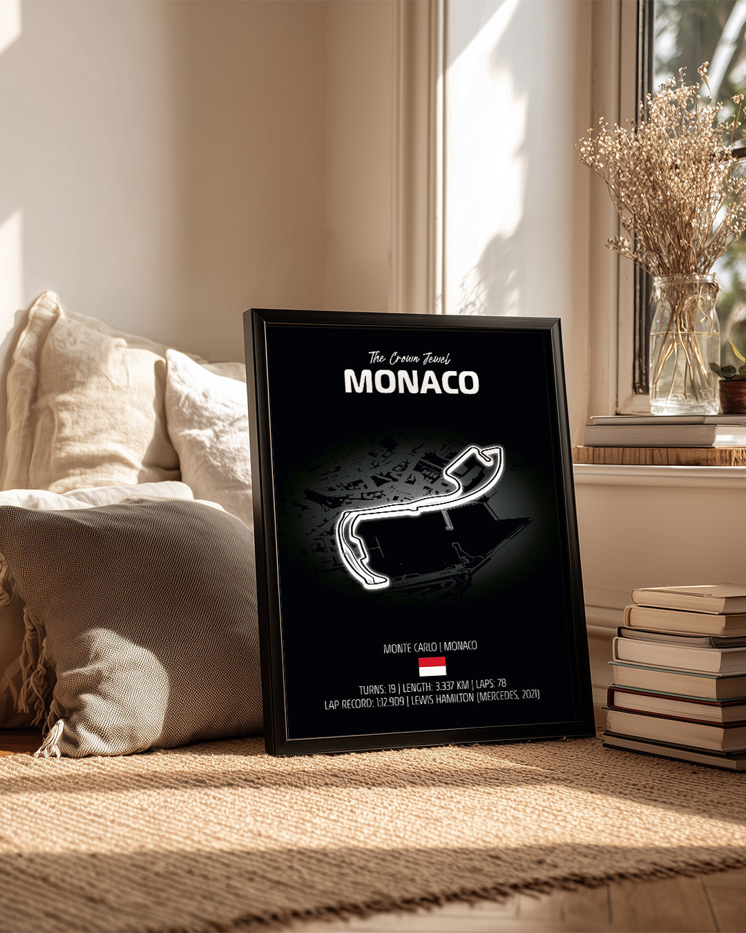 Monaco Poster Tablosu