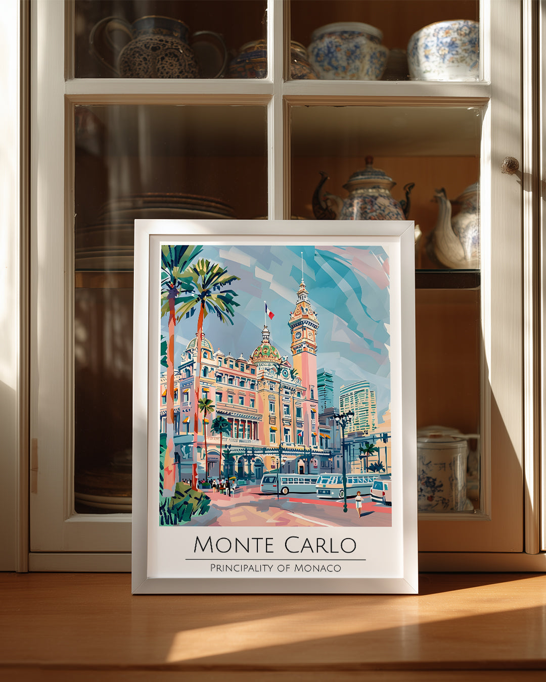 Monte Carlo Monako Poster Tablosu