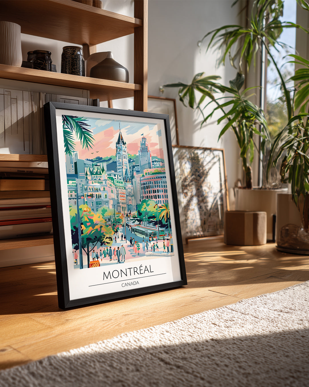 Montreal Kanada Poster Tablosu