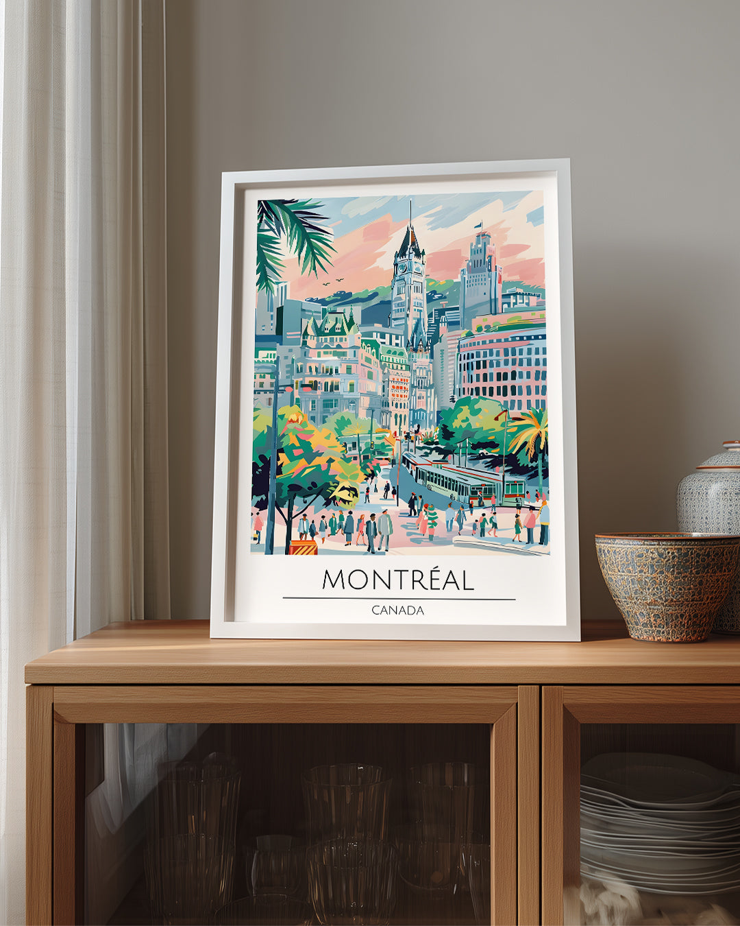 Montreal Kanada Poster Tablosu