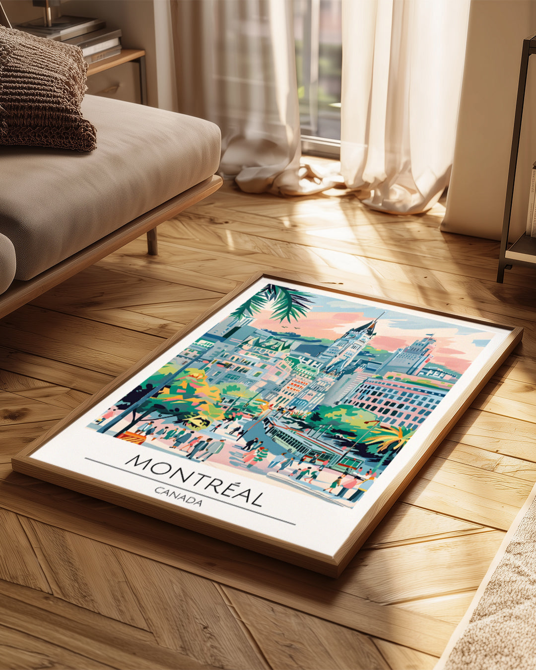 Montreal Kanada Poster Tablosu