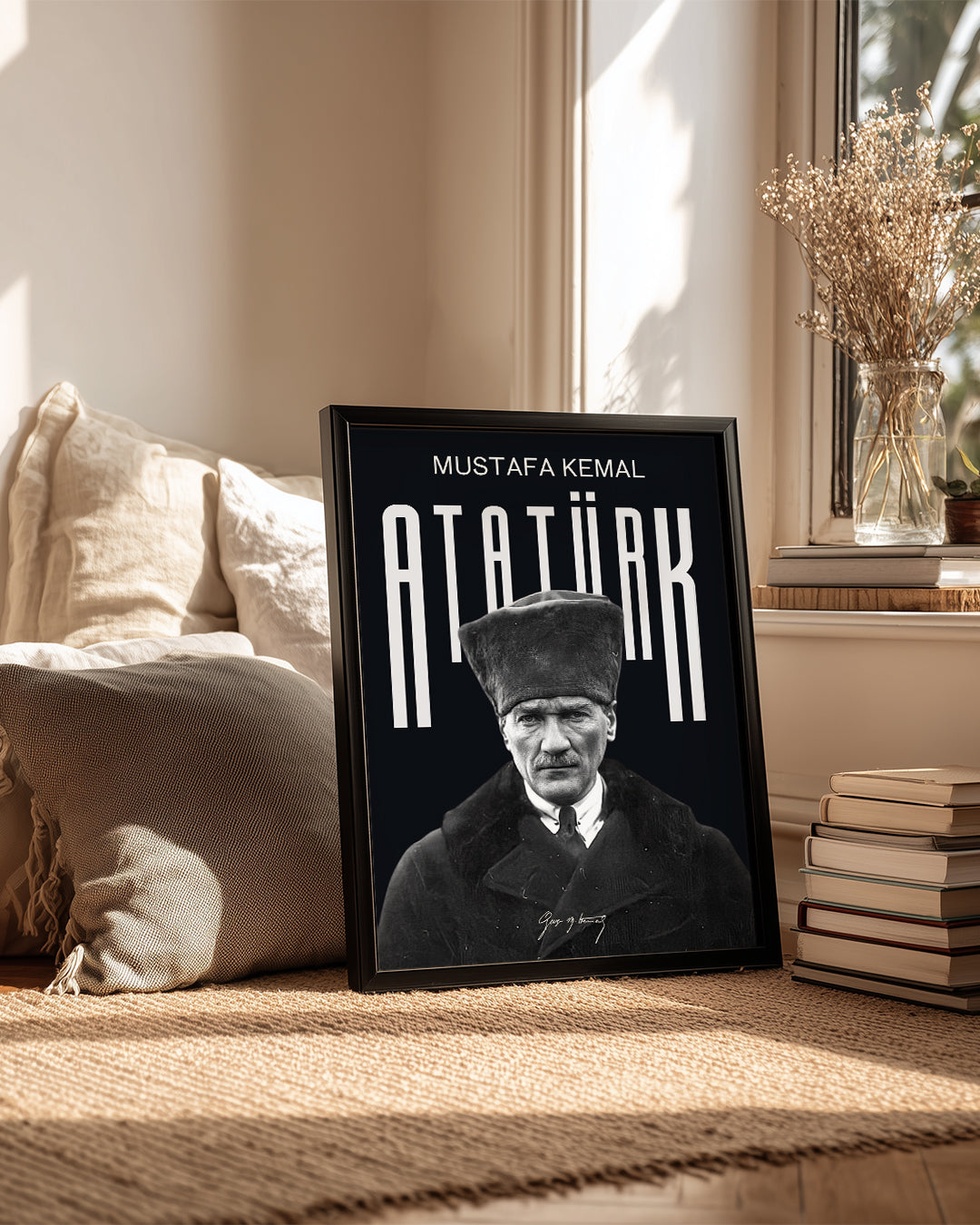 Mustafa Kemal Atatürk – Güç Ve Asalet Tasarım Poster Tablosu