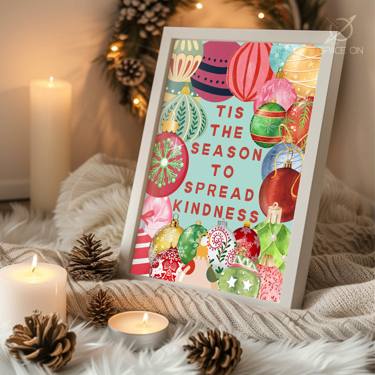 Mystic Winter Evening Poster Tablosu