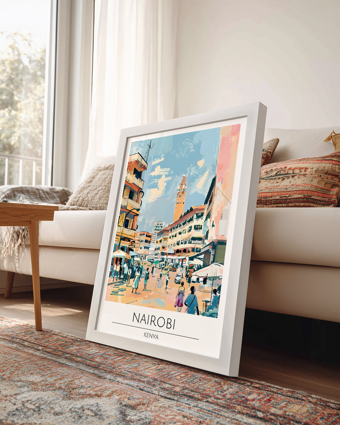 Nairobi Kenyah Poster Tablosu