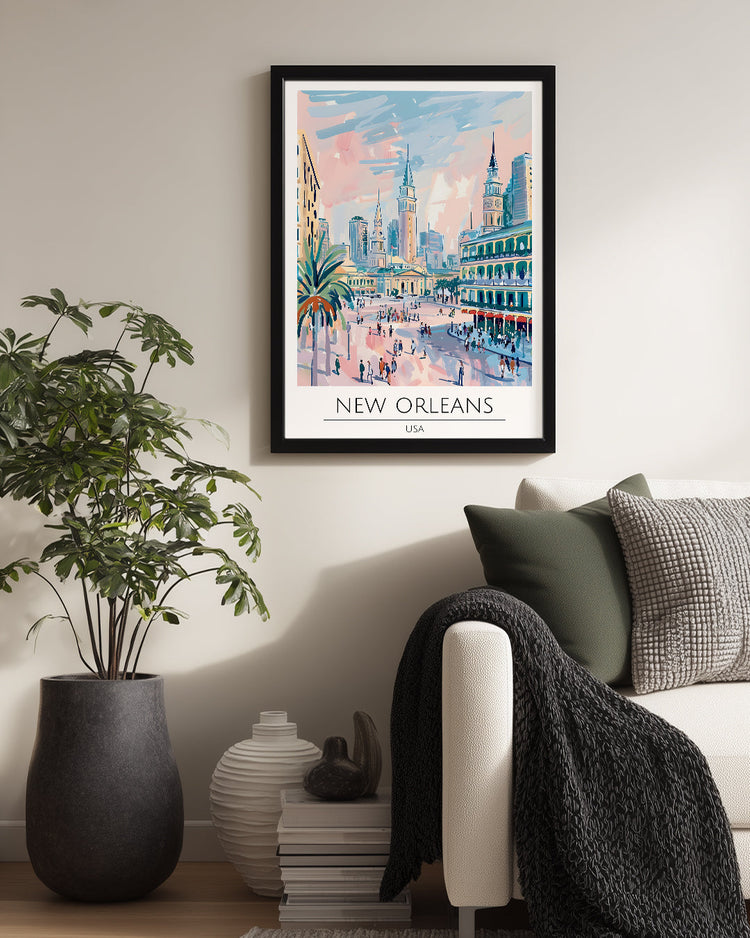 New Orleans ABD Poster Tablosu