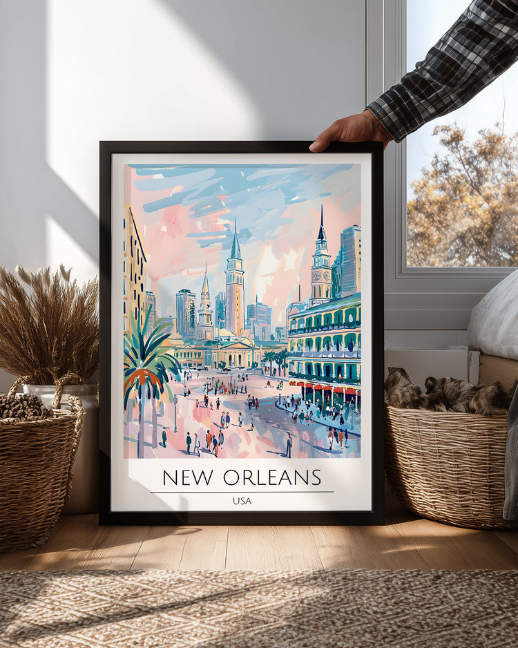 New Orleans ABD Poster Tablosu