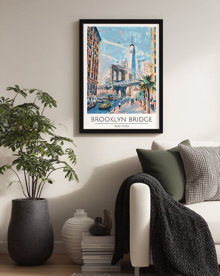 New York ABD Poster Tablosu