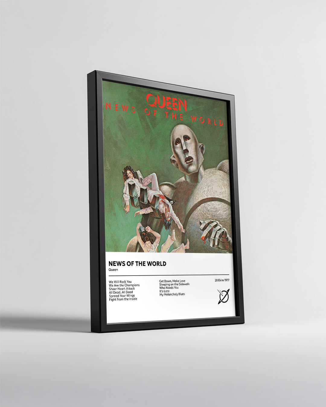 News Of The World - Queen Poster Tablosu