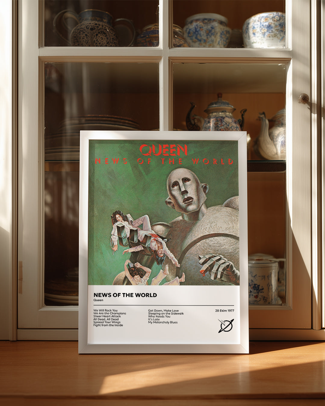 News Of The World - Queen Poster Tablosu