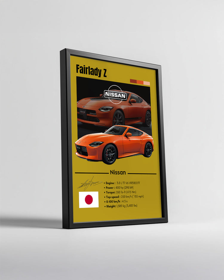 Nissan Fairlady Z Poster Tablosu