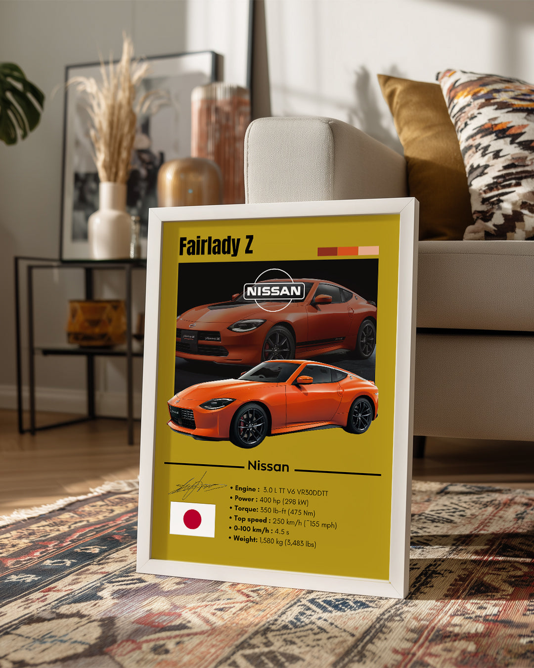 Nissan Fairlady Z Poster Tablosu