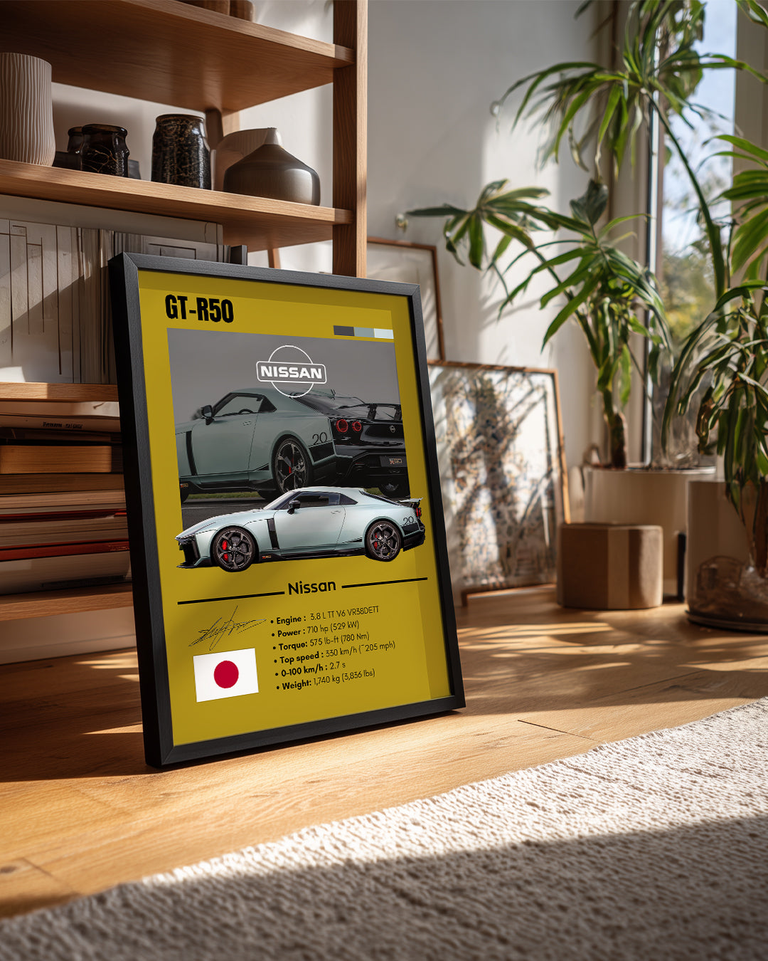 Nissan GT-R50 Poster Tablosu
