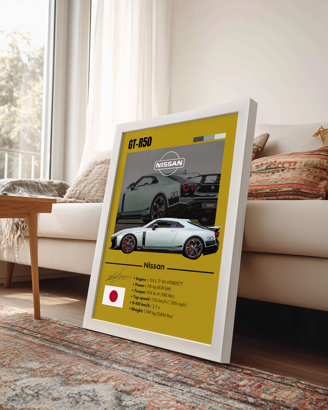 Nissan GT-R50 Poster Tablosu
