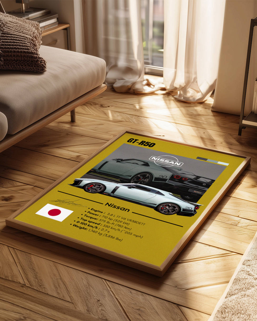 Nissan GT-R50 Poster Tablosu