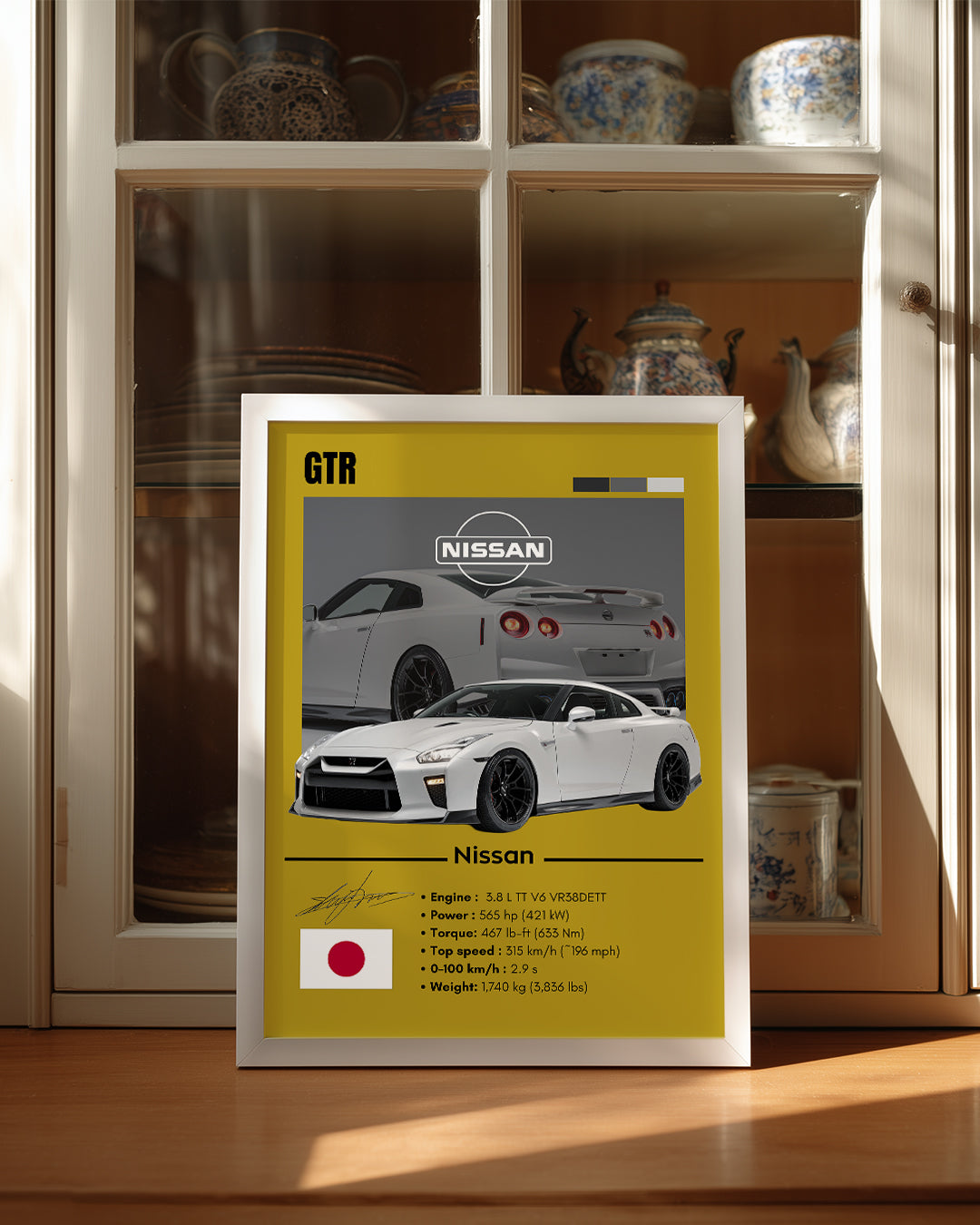 Nissan Gtr Poster Tablosu