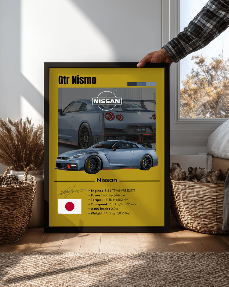 Nissan Gtr Nismo Poster Tablosu