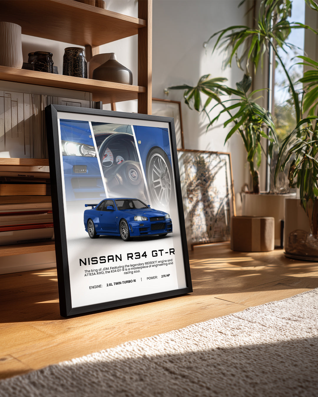 Nissan R34 GTR Poster Tablosu